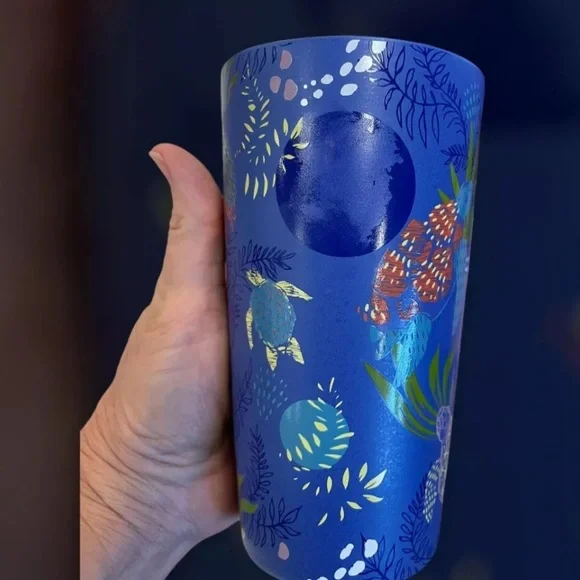 ❣️Sold❣️STARBUCKS Hawaii Collection Ceramic Turtle Moon Tumbler Nib - Picture 2 of 5